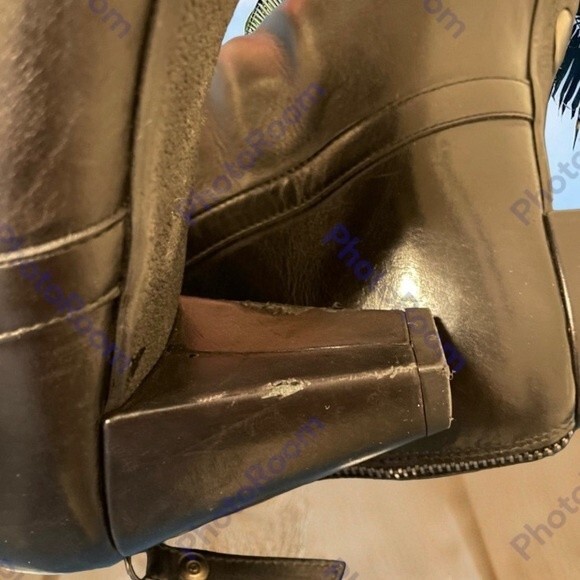 STUART WEITZMAN | Black Leather Booties - Picture 8 of 9